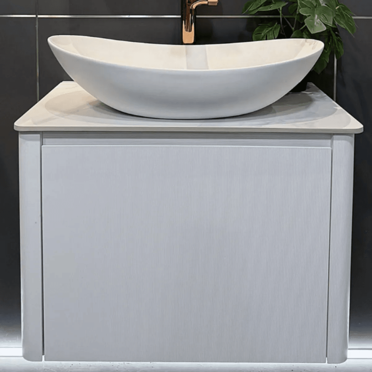 Aalto PVC Cabinet with Countertop 705mm (4 Colours)
