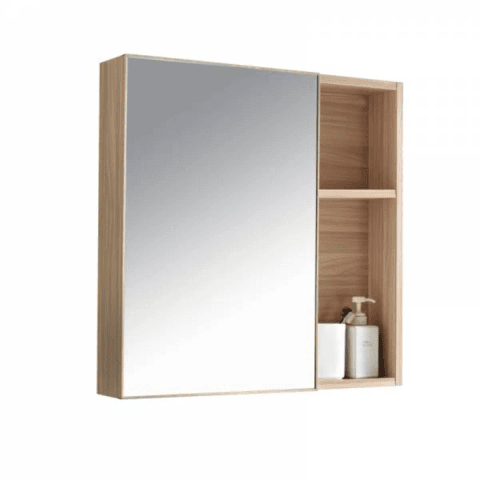 Baron MC680 Stainless Steel Mirror Cabinet 680mm (6 Colours)