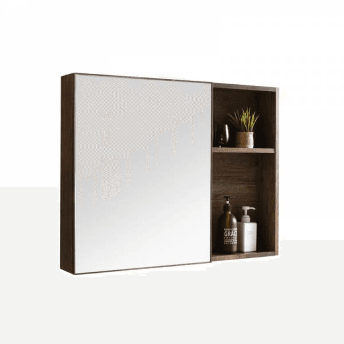 Baron MC880 Stainless Steel Mirror Cabinet 880mm (6 Colours)