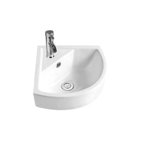 Cosmos CSB 1003 Wall Hung Corner Washbasin
