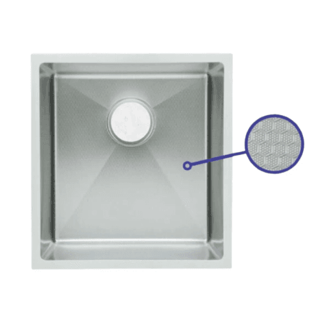 Fidelis FSD-22622HC Honeycomb Stainless Steel Sink
