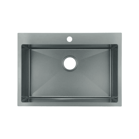 Fidelis FSD-23601HC-NBK Honeycomb Stainless Steel Sink