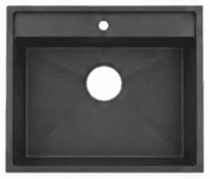 Fidelis FSD-73041NL-BK Embossed Stainless Steel Sink