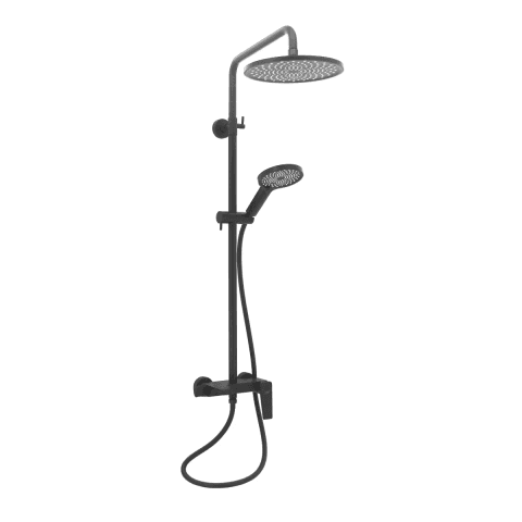 Fidelis FT-8098-BK Rainshower With Mixer