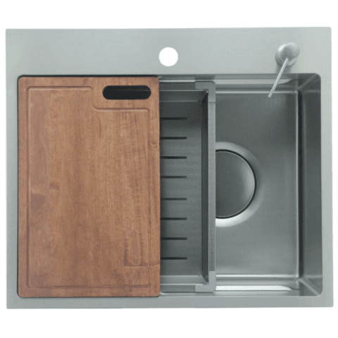 Fidelis FSD-31031NL Embossed Stainless Steel Sink