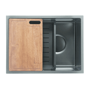 Fidelis FSD-53051NL-BK Embossed Stainless Steel Sink