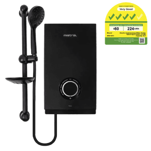 Mistral MSH101C-BK Instant Heater With Copper Tank