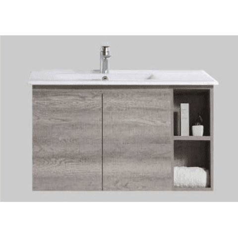 Nexus PVC Cabinet with Insert Basin 820mm (5 Colours)