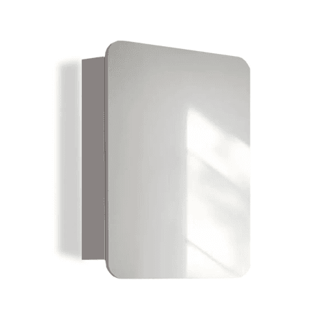 Nexus PVC Mirror Cabinet 500mm (3 Colours)