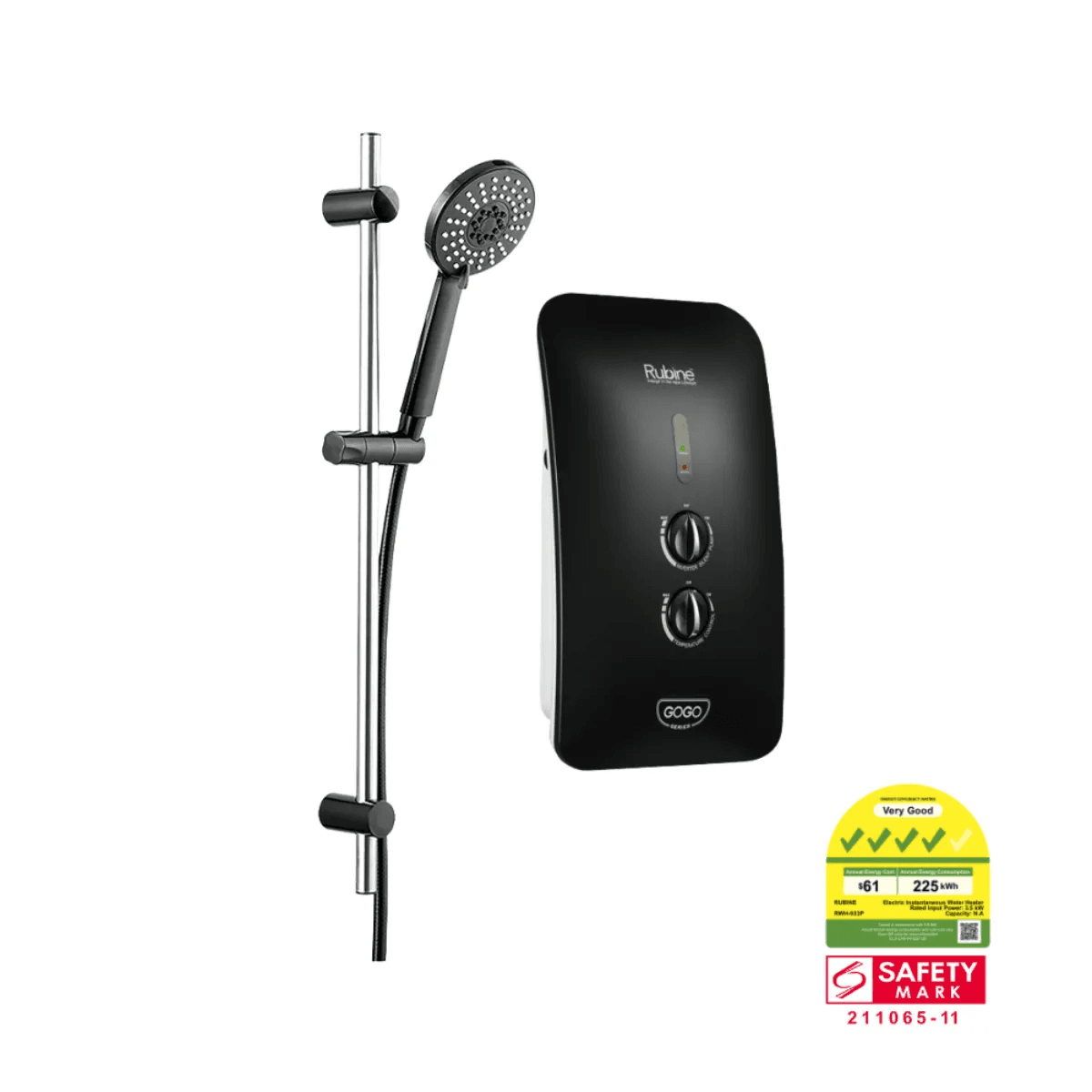 Rubine RWH 933-PB Instant Heater