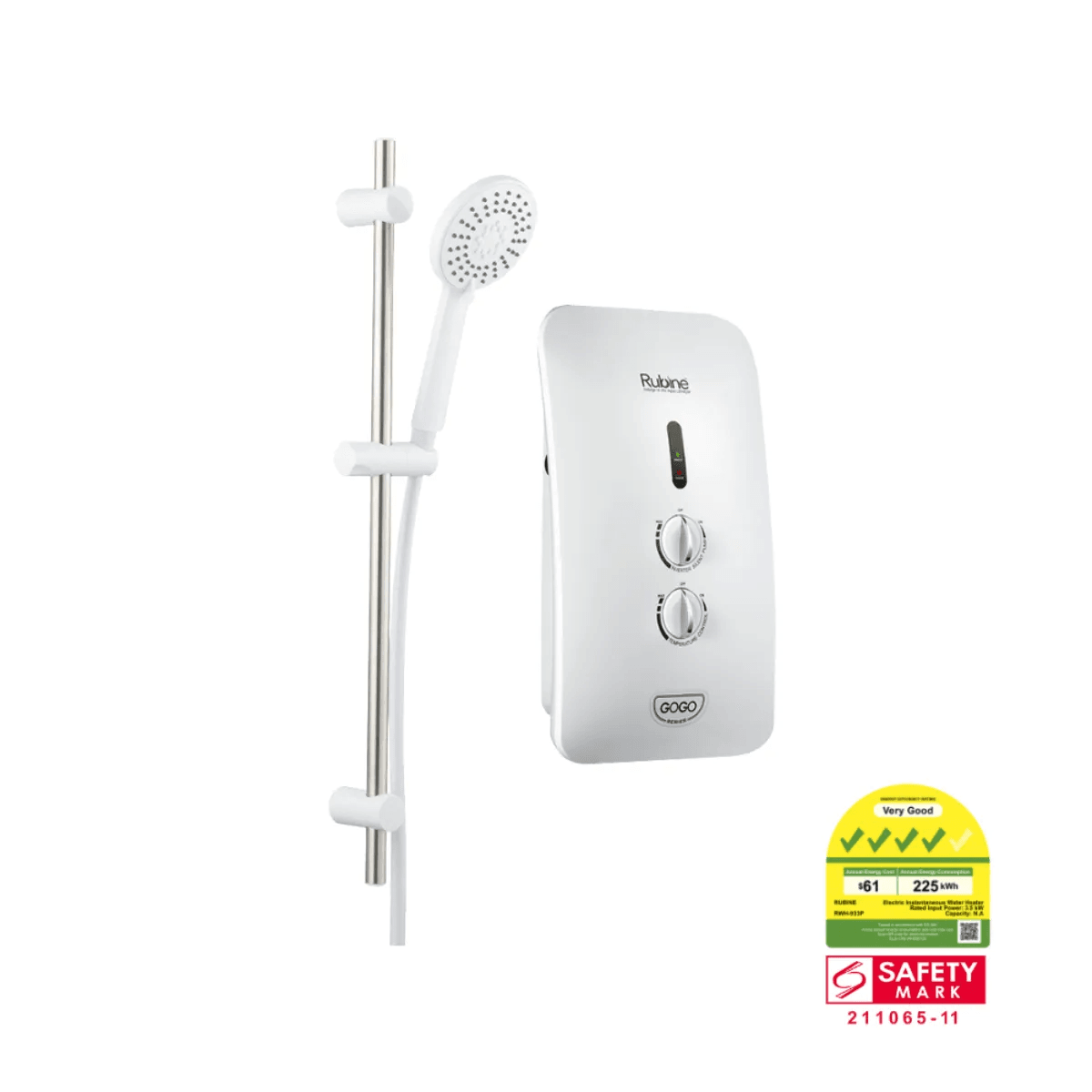 Rubine RWH 933-PW Instant Heater
