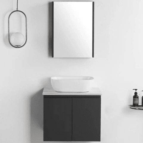 Vasile PVC Cabinet with Countertop 700mm