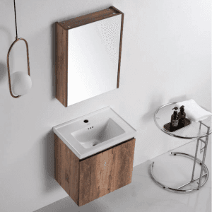 Vasile PVC Cabinet with Insert Basin 500mm