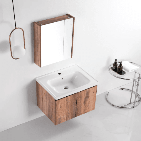 Vasile PVC Cabinet with Insert Basin 700mm