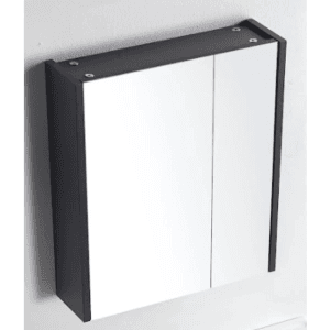 Vasile PVC Mirror Cabinet 600mm (2 Colours)