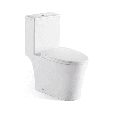 Vasile V597 Rimless Flush Toilet Bowl