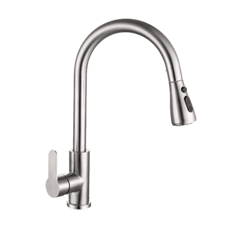 Zaffiro PF 5204SS Pull-out Mixer Sink Tap