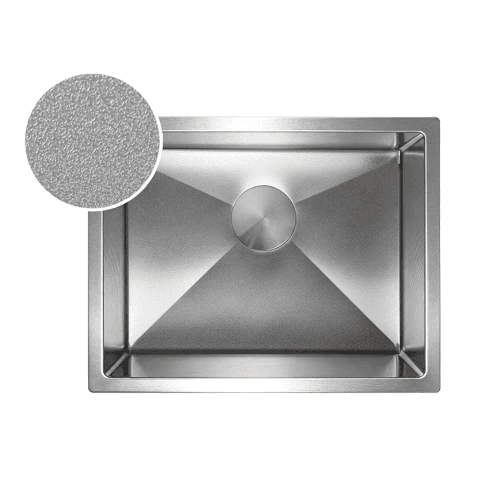 Zaffiro PKS-6545-LV Lava Stainless Steel Sink