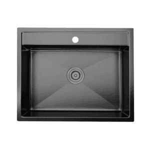 Zaffiro PKS-A6552-GM-EM Embossed Stainless Steel Sink