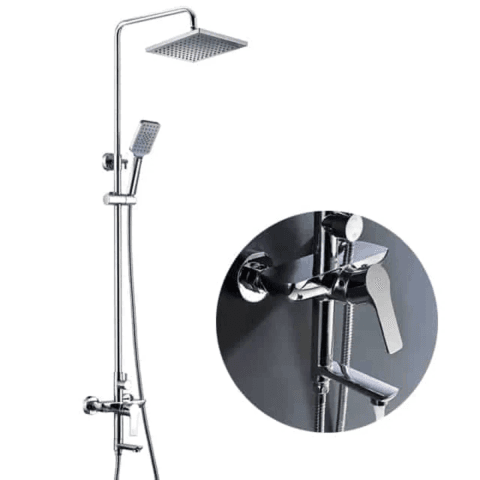 Zaffiro PRS 1507.22 Rainshower With Mixer
