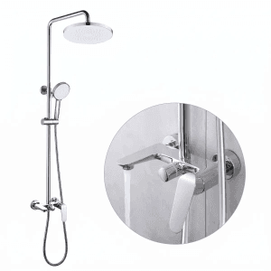 Zaffiro PRS 3407.88 Rainshower With Mixer
