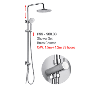 Zaffiro PSS 900.33 Rainshower Without Mixer