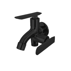 Zaffiro PT 22SS-BK 2-Way Tap