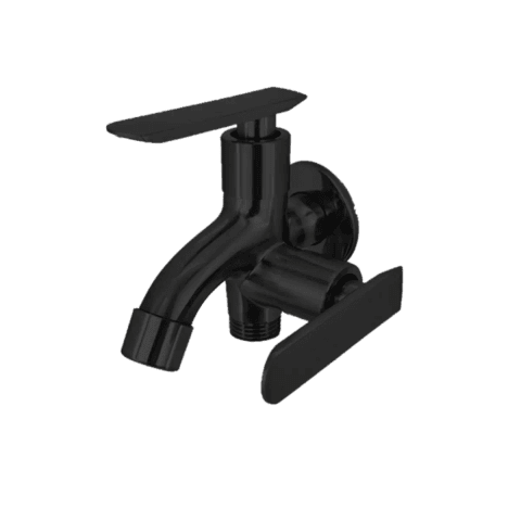 Zaffiro PT 22SS-BK 2-Way Tap